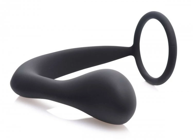 Penis Rings With Butt Plugs, Prostate & Taint Stimulators Extreme Sex Toys, Bondage, & Fucking Machines | ExtremeRestraintsExplorer II Prostate Stimulator And Cock Ring - Image 2