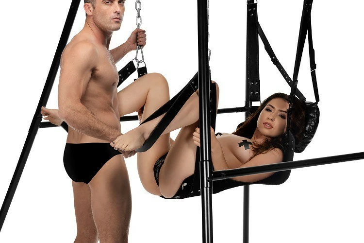 Sex Swings & Slings Extreme Sex Toys, Bondage, & Fucking Machines | ExtremeRestraintsExtreme Sling And Swing Stand - Image 3