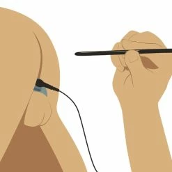 Electro Stimulation Penis Rings Extreme Sex Toys, Bondage, & Fucking Machines | ExtremeRestraintsAmped Ass Cock And Ball Strap With Anal EStim