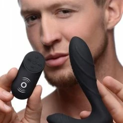 Remote Sex Toys Extreme Sex Toys, Bondage, & Fucking Machines | ExtremeRestraintsSilicone Prostate Vibrator With Remote Control