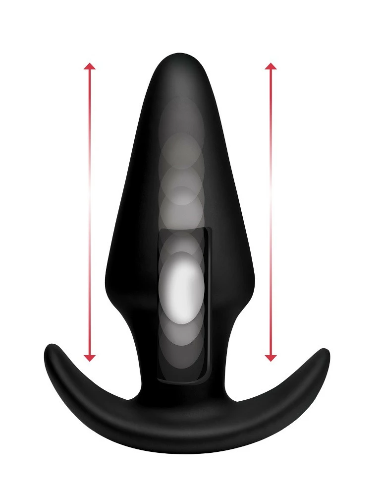 Remote Sex Toys Extreme Sex Toys, Bondage, & Fucking Machines | ExtremeRestraintsKinetic Thumping 7X Large Anal Plug - Image 3