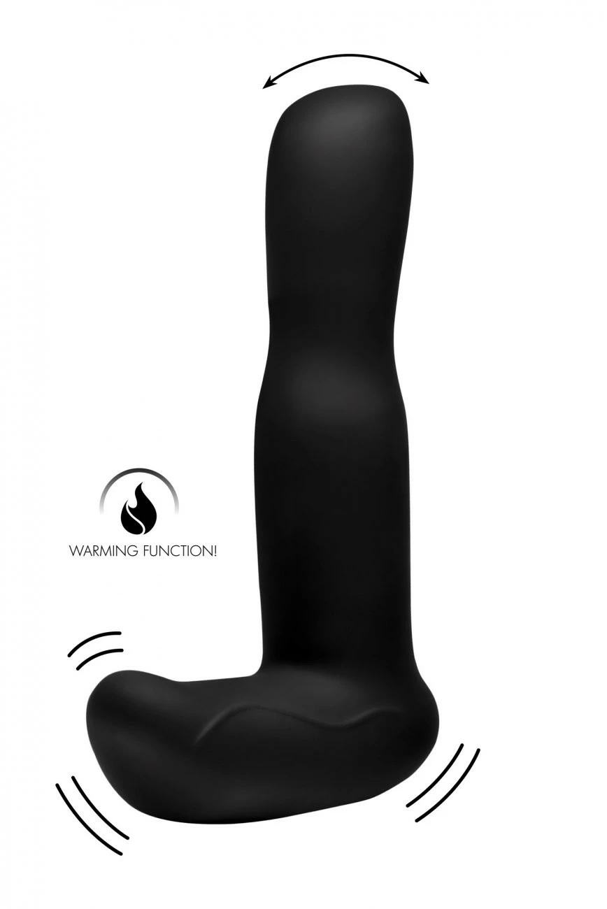 Remote Sex Toys Extreme Sex Toys, Bondage, & Fucking Machines | ExtremeRestraintsSilicone Prostate Stroking Vibrator With Remote Control - Image 2