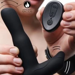 Remote Sex Toys Extreme Sex Toys, Bondage, & Fucking Machines | ExtremeRestraintsSilicone Prostate Stroking Vibrator With Remote Control