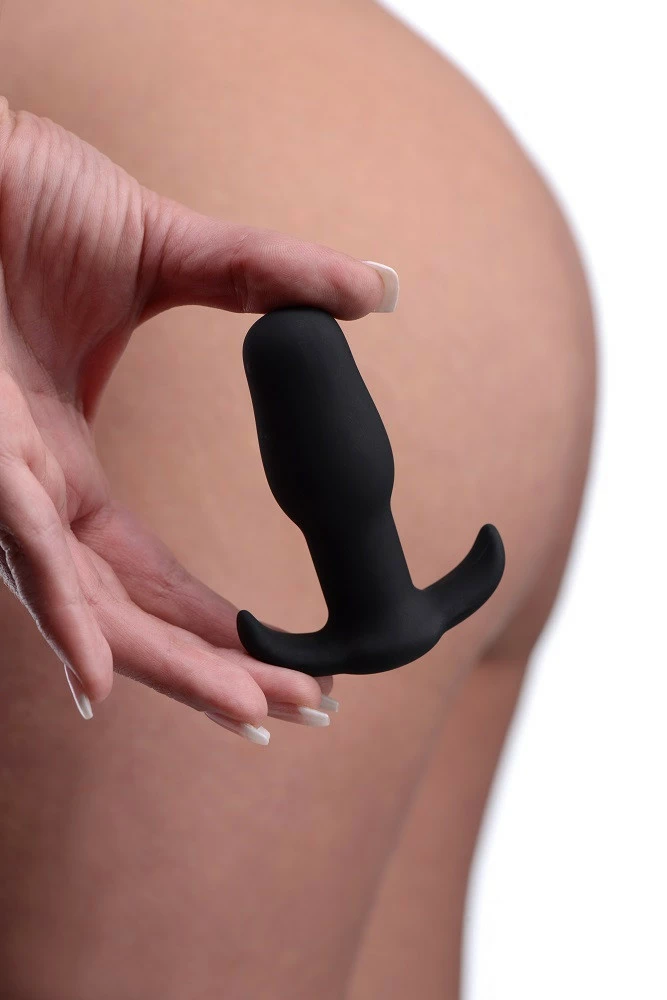 Remote Sex Toys Extreme Sex Toys, Bondage, & Fucking Machines | ExtremeRestraintsSilicone Anal Plug With Remote Control - Image 2