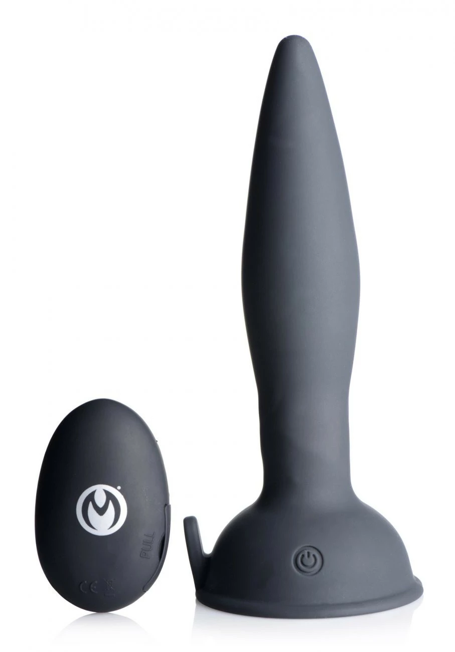 Remote Sex Toys Extreme Sex Toys, Bondage, & Fucking Machines | ExtremeRestraintsTurbo Ass-Spinner Silicone Anal Plug With Remote Control - Image 2