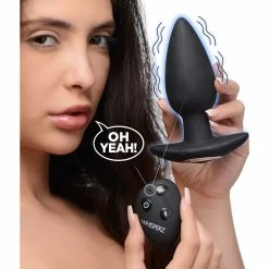 Remote Sex Toys Extreme Sex Toys, Bondage, & Fucking Machines | ExtremeRestraintsVoice Activated 10X Vibrating Butt Plug With Remote Control