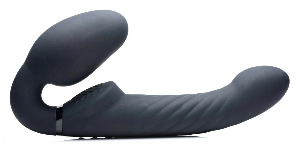 Remote Sex Toys Extreme Sex Toys, Bondage, & Fucking Machines | ExtremeRestraintsErgo-Fit Twist Inflatable Vibrating Silicone Strapless Strap-on - Image 6