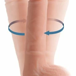 Remote Sex Toys Extreme Sex Toys, Bondage, & Fucking Machines | ExtremeRestraintsVibrating And Rotating Remote Control Silicone Dildo With Balls