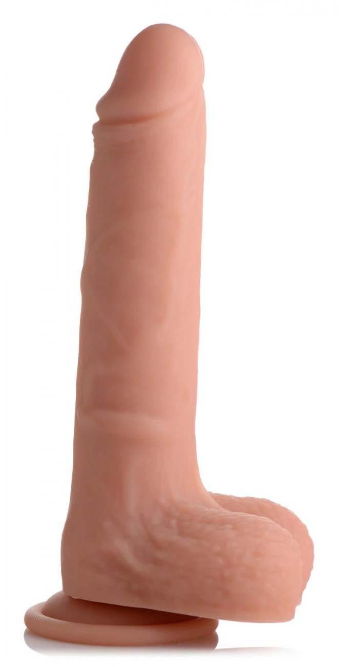 Remote Sex Toys Extreme Sex Toys, Bondage, & Fucking Machines | ExtremeRestraintsVibrating And Rotating Remote Control Silicone Dildo With Balls - Image 2