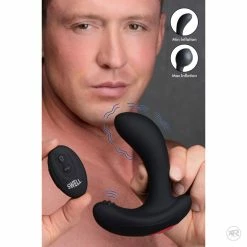 Remote Sex Toys Extreme Sex Toys, Bondage, & Fucking Machines | ExtremeRestraints10X Inflatable And Vibrating Silicone Prostate Plug
