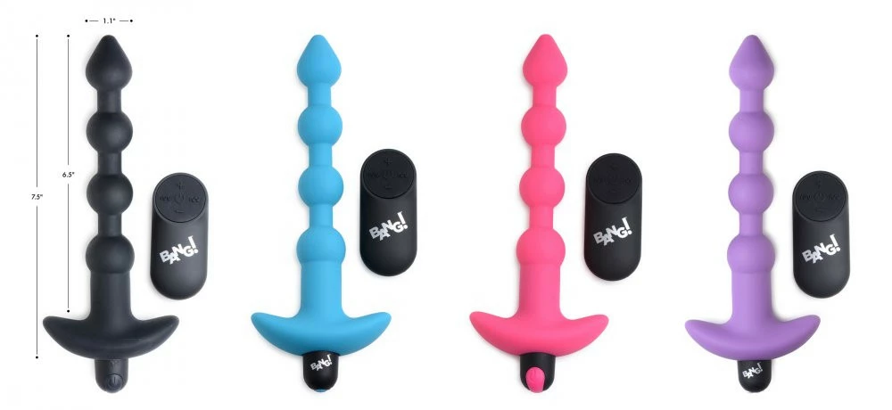 Remote Sex Toys Extreme Sex Toys, Bondage, & Fucking Machines | ExtremeRestraintsRemote Control Vibrating Silicone Anal Beads - Image 2
