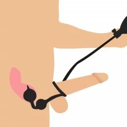 Penis Rings With Butt Plugs, Prostate & Taint Stimulators Extreme Sex Toys, Bondage, & Fucking Machines | ExtremeRestraintsDevils Rattle Inflatable Silicone Anal Plug With Cock And Ball Ring