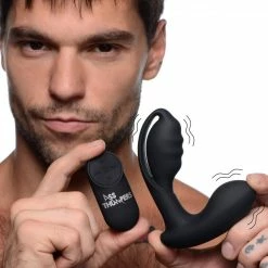 Remote Sex Toys Extreme Sex Toys, Bondage, & Fucking Machines | ExtremeRestraints7X Power P-Stim Hollow Silicone Prostate Plug