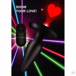 Remote Sex Toys Extreme Sex Toys, Bondage, & Fucking Machines | ExtremeRestraints28X Laser Heart Silicone Anal Plug With Remote