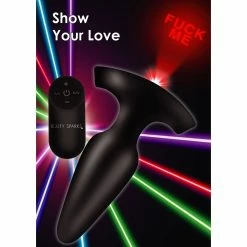 Remote Sex Toys Extreme Sex Toys, Bondage, & Fucking Machines | ExtremeRestraints28X Laser Fuck Me Silicone Anal Plug With Remote Control