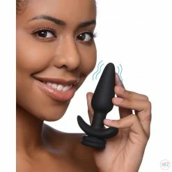 Remote Sex Toys Extreme Sex Toys, Bondage, & Fucking Machines | ExtremeRestraintsInterchangeable 10X Vibrating Silicone Anal Plug With Remote