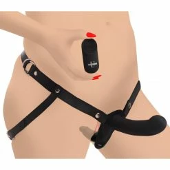 Remote Sex Toys Extreme Sex Toys, Bondage, & Fucking Machines | ExtremeRestraints28X Double Diva 1.5 Inch Double Dildo With Harness And Remote Control