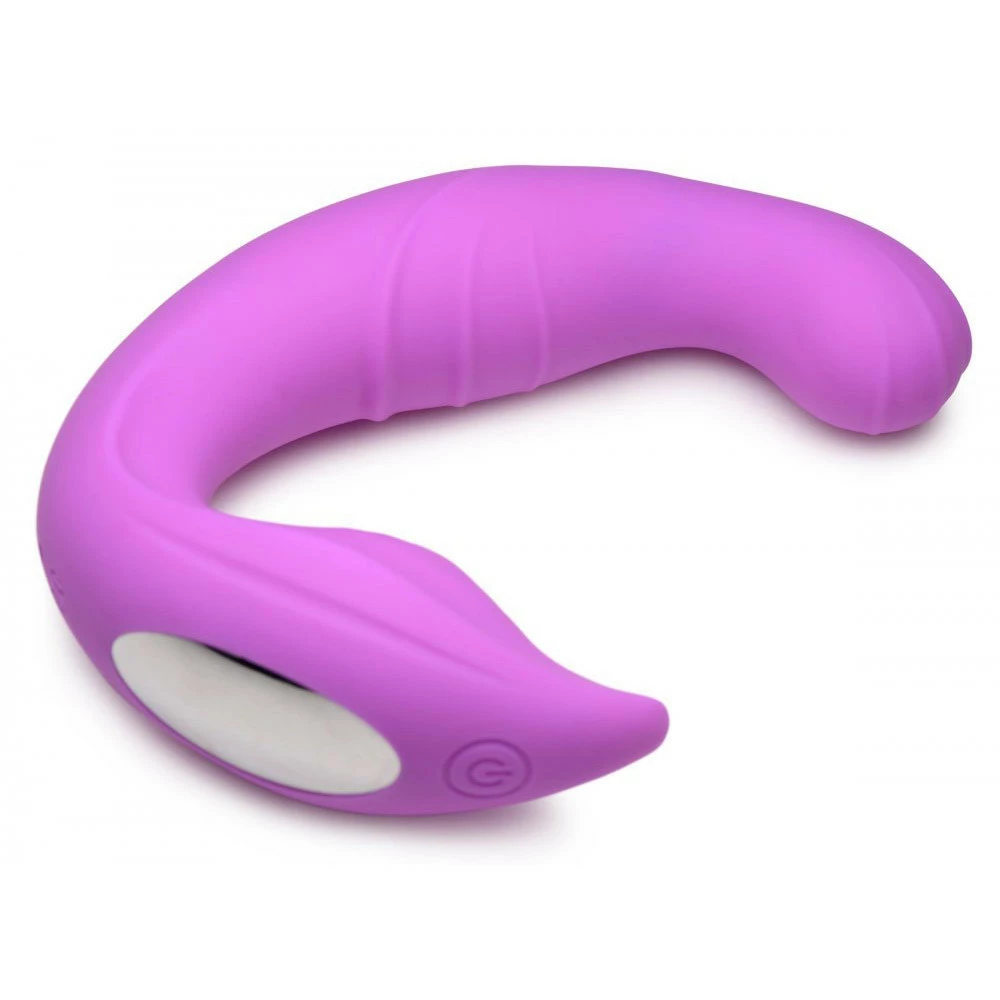 Remote Sex Toys Extreme Sex Toys, Bondage, & Fucking Machines | ExtremeRestraints5X Come Hither Silicone Vibrator With Remote Control - Image 6