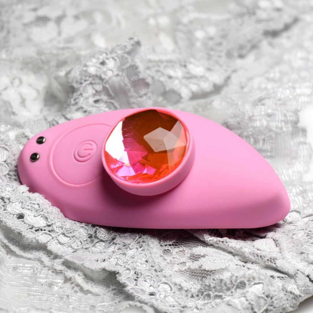 Remote Sex Toys Extreme Sex Toys, Bondage, & Fucking Machines | ExtremeRestraintsNaughty Knickers Bling Edition Silicone Remote Panty Vibe - Image 4