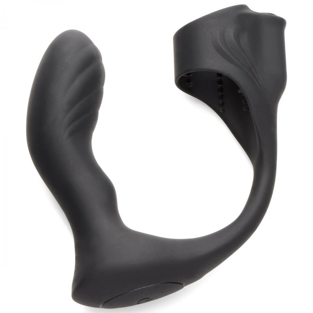 Remote Sex Toys Extreme Sex Toys, Bondage, & Fucking Machines | ExtremeRestraints7X Silicone Prostate Plug With Ball Stretcher And Remote - Image 6
