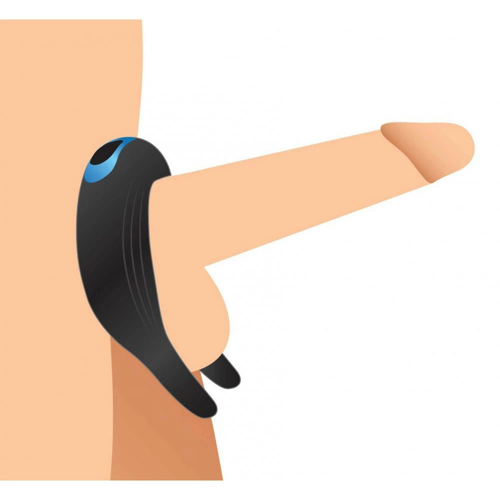 Vibrating Penis Rings Extreme Sex Toys, Bondage, & Fucking Machines | ExtremeRestraints10X Dual Stim Silicone Cock Ring - Image 4