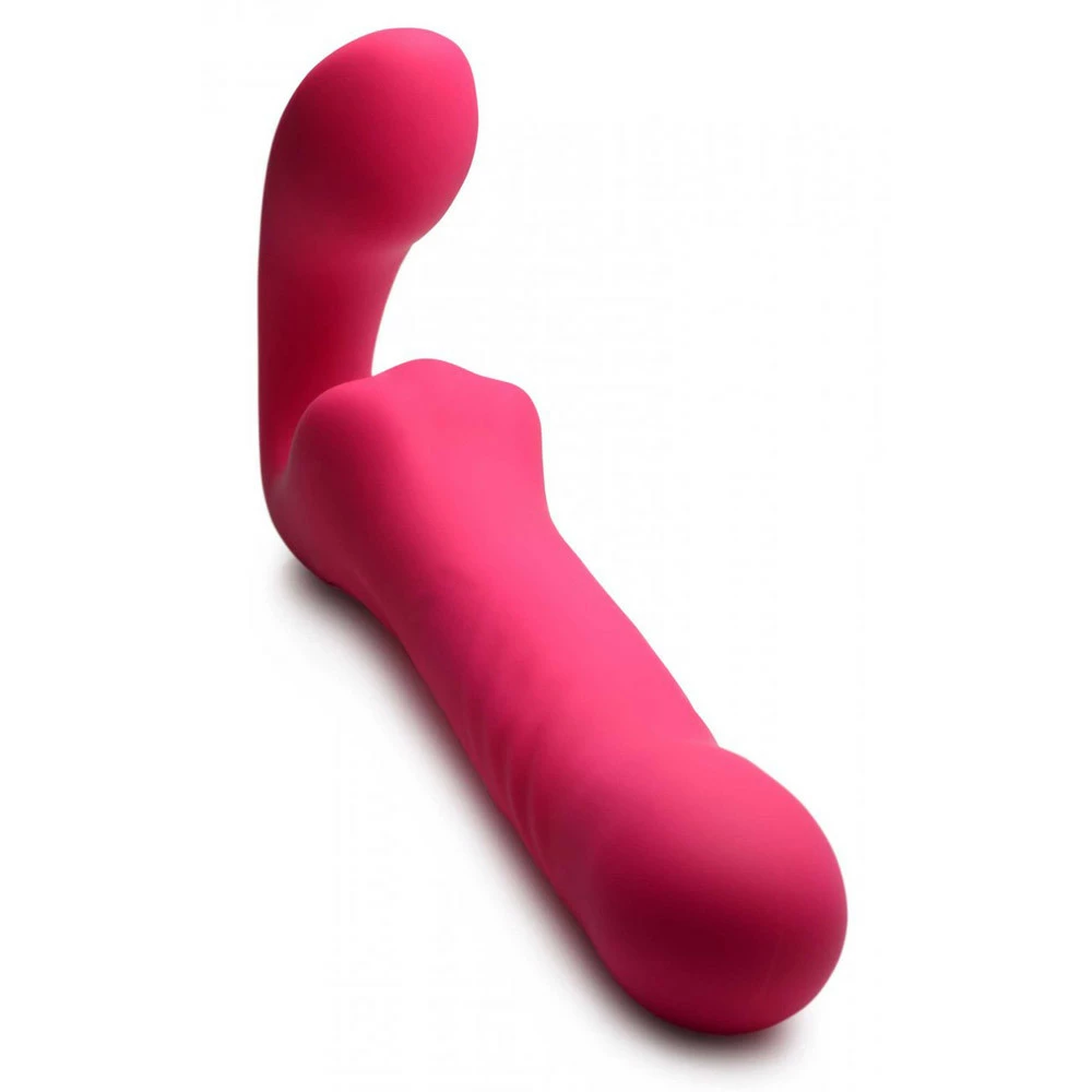 Remote Sex Toys Extreme Sex Toys, Bondage, & Fucking Machines | ExtremeRestraints30X Thrusting And Vibrating Strapless Strap-On With Remote Control - Image 7